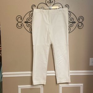 Liz Claiborne Womens White Pants size 14